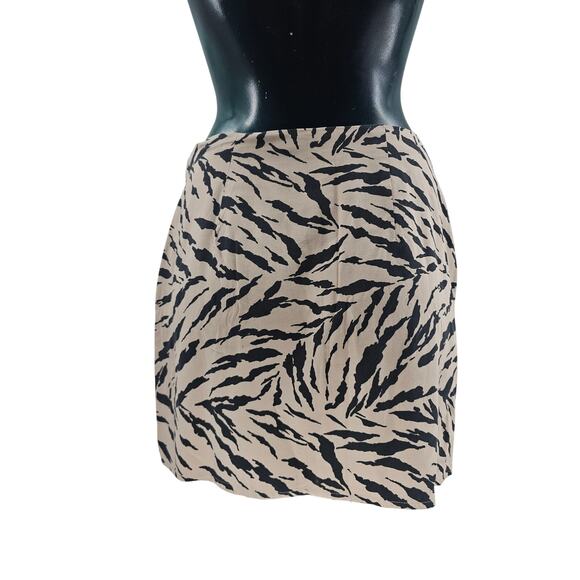 Abercrombie & Fitch Tiger Animal Print Mini Skirt Women's S Mob Wife Y2k 3486 - Picture 2 of 8